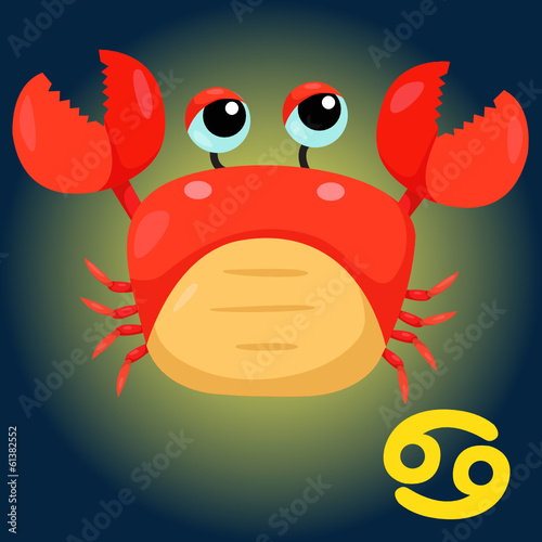 Zodiac cancer sign