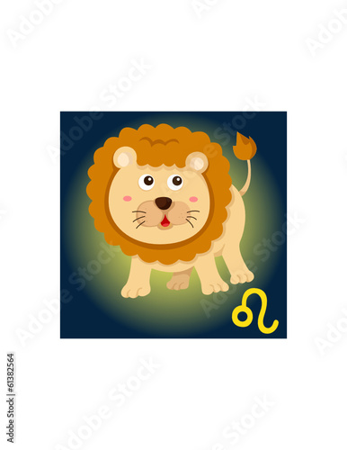 Zodiac leo sign