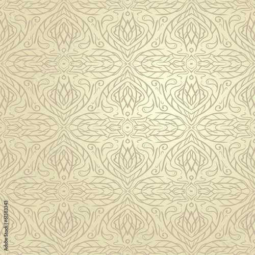 Seamless Abstract Hand Drawn Vector Pattern