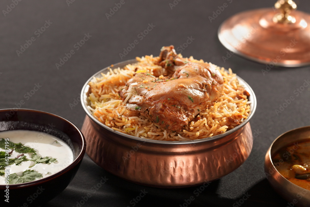 Hyderabadi Biryani - A Popular Chicken or Mutton based Biryani Hyderabadi Biryani - A Popular Chicken or Mutton based Biryani
