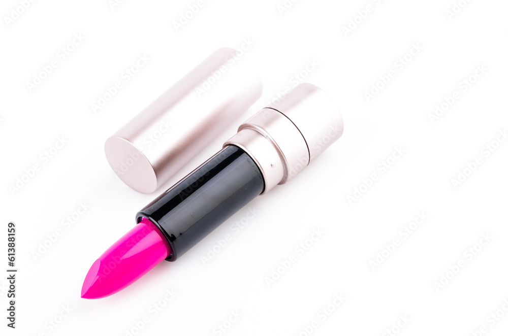 Lipsticks isolated white background Lipsticks isolated white background