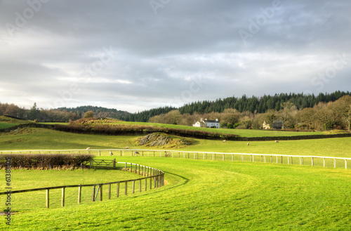 Εκτύπωση καμβά View of Cartmel Racecourse