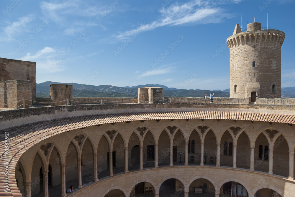 Fototapeta premium Bellver castle