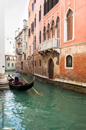 venezia canale gondolieri 3486