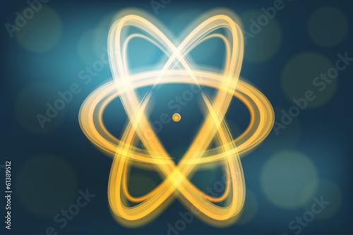 Single atom illustration