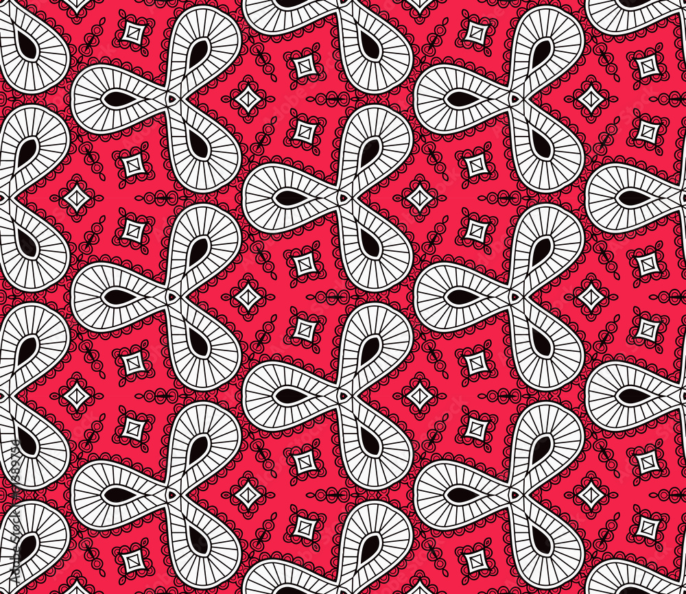 Fototapeta premium Abstract seamless pattern