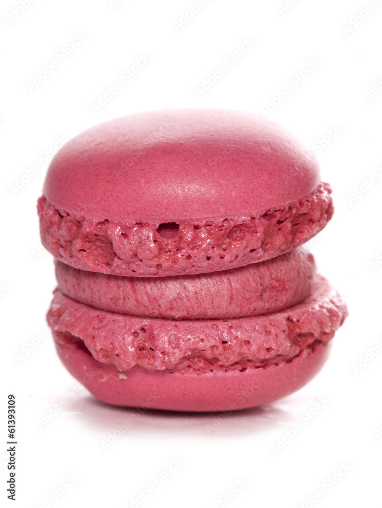 single pink macaroon single pink macaroon