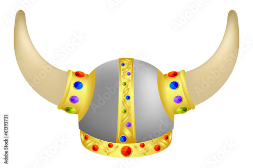 Viking Helm with gems