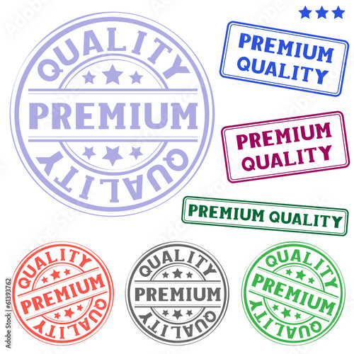 premium quality stamp
