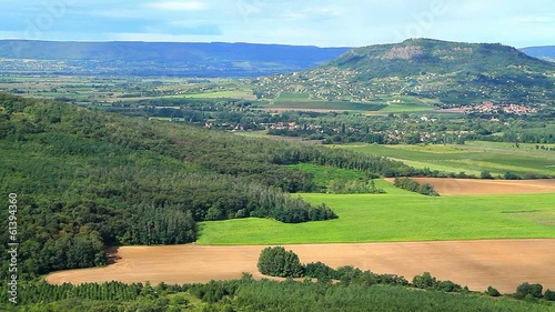 Beautiful green landscape from Hungary (“Bakony”)