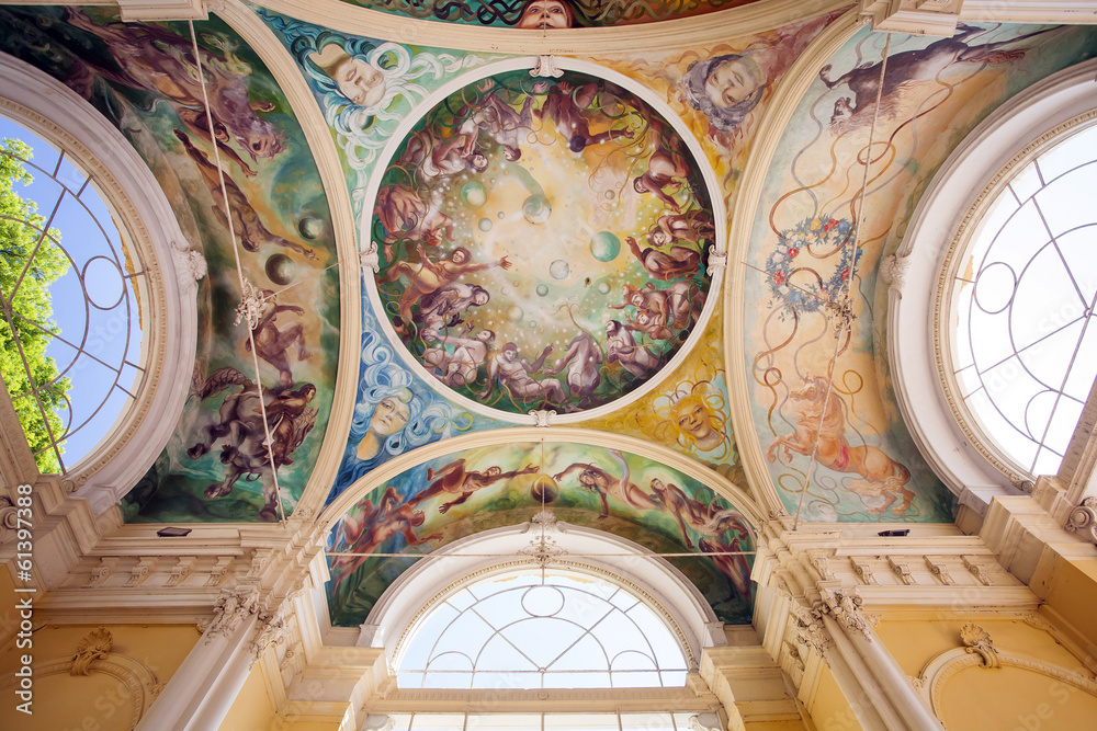 frescoes, Marianske lazne Spa