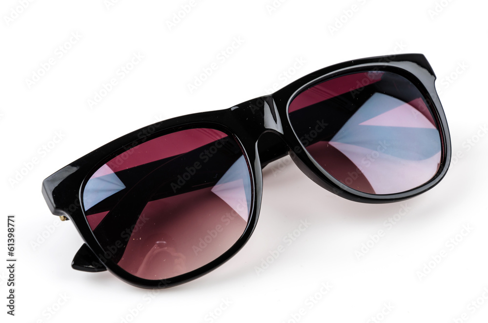 Sunglasses isolated white background Sunglasses isolated white background