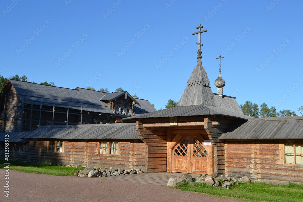 Wooden temple Wooden temple