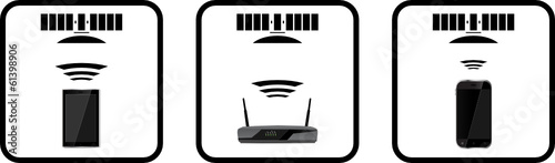 wireless devices to communicate with the satellite