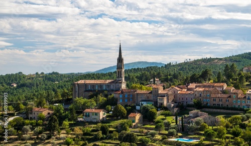 Banne, village Ardéchois.