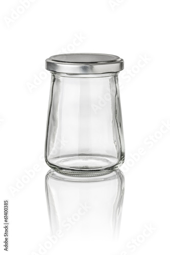 freigestelltes konisches Konservenglas
