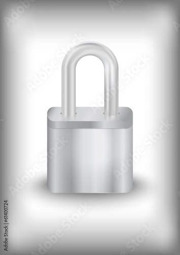 Padlock with background