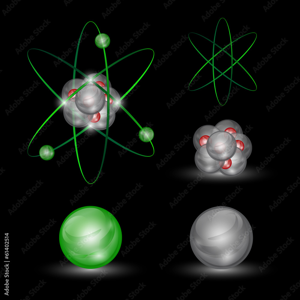 Atom1 - obrazy, fototapety, plakaty 
