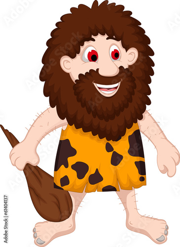 primitive man cartoon