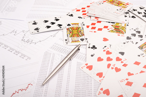 modern playing cards (gambling)