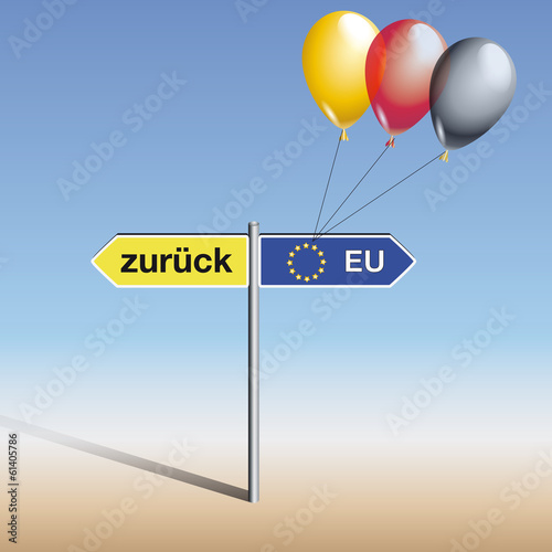 Richtung Europa zurueck photo