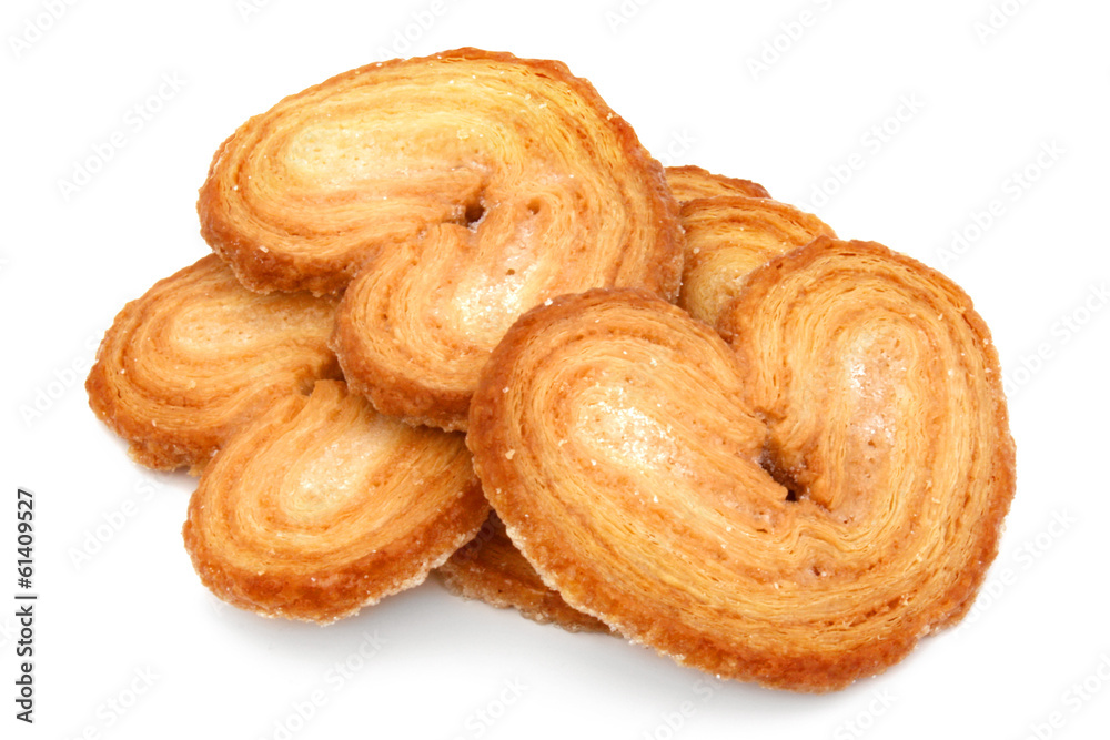 Palmiers - biscuits feuilletés 