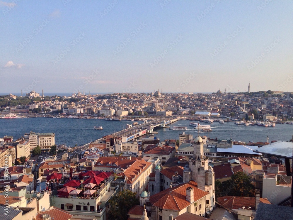 istanbul from the Galata tower 