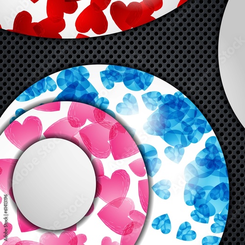 multi layered abstract background