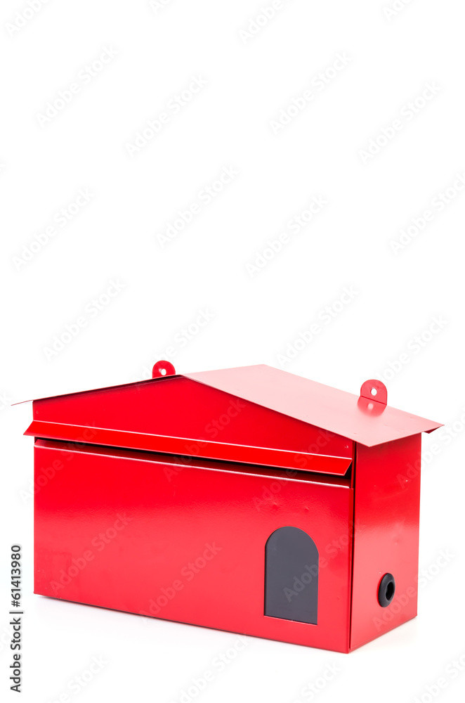 Red mailbox
