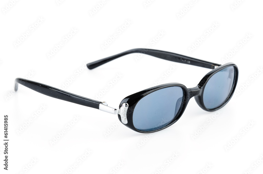 Sunglasses isolated white background