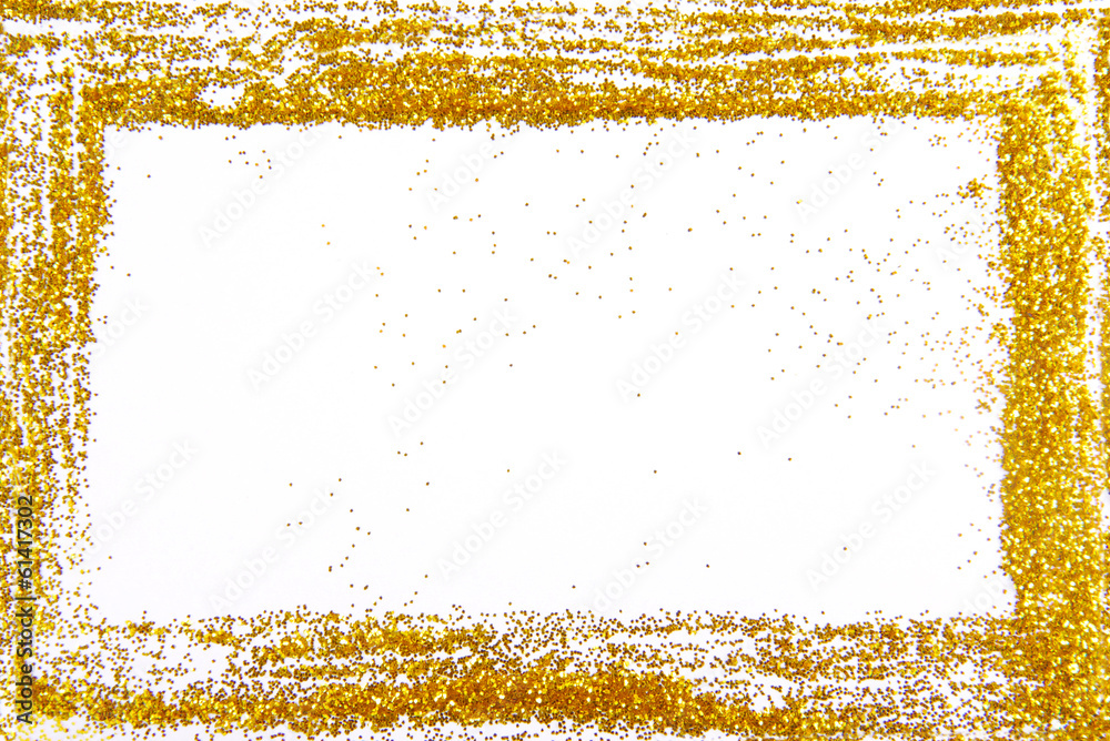 glitter sparkle frame border background Stock Photo | Adobe Stock