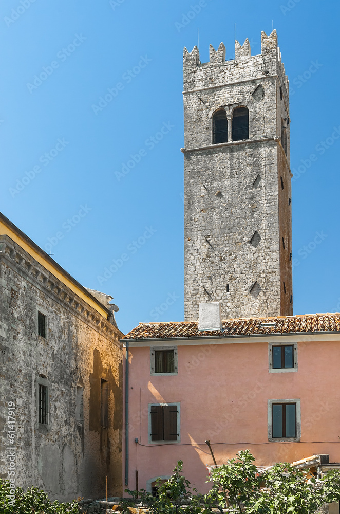 Fototapeta premium Old bell tower in Motovun