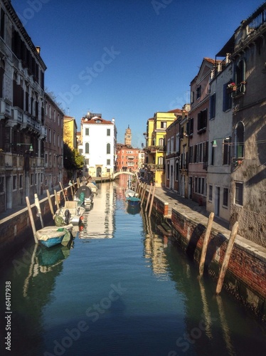 Fototapeta Naklejka Na Ścianę i Meble -  beautiful canal in Venice