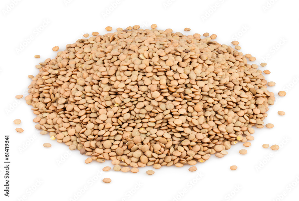lentils isolated lentils isolated