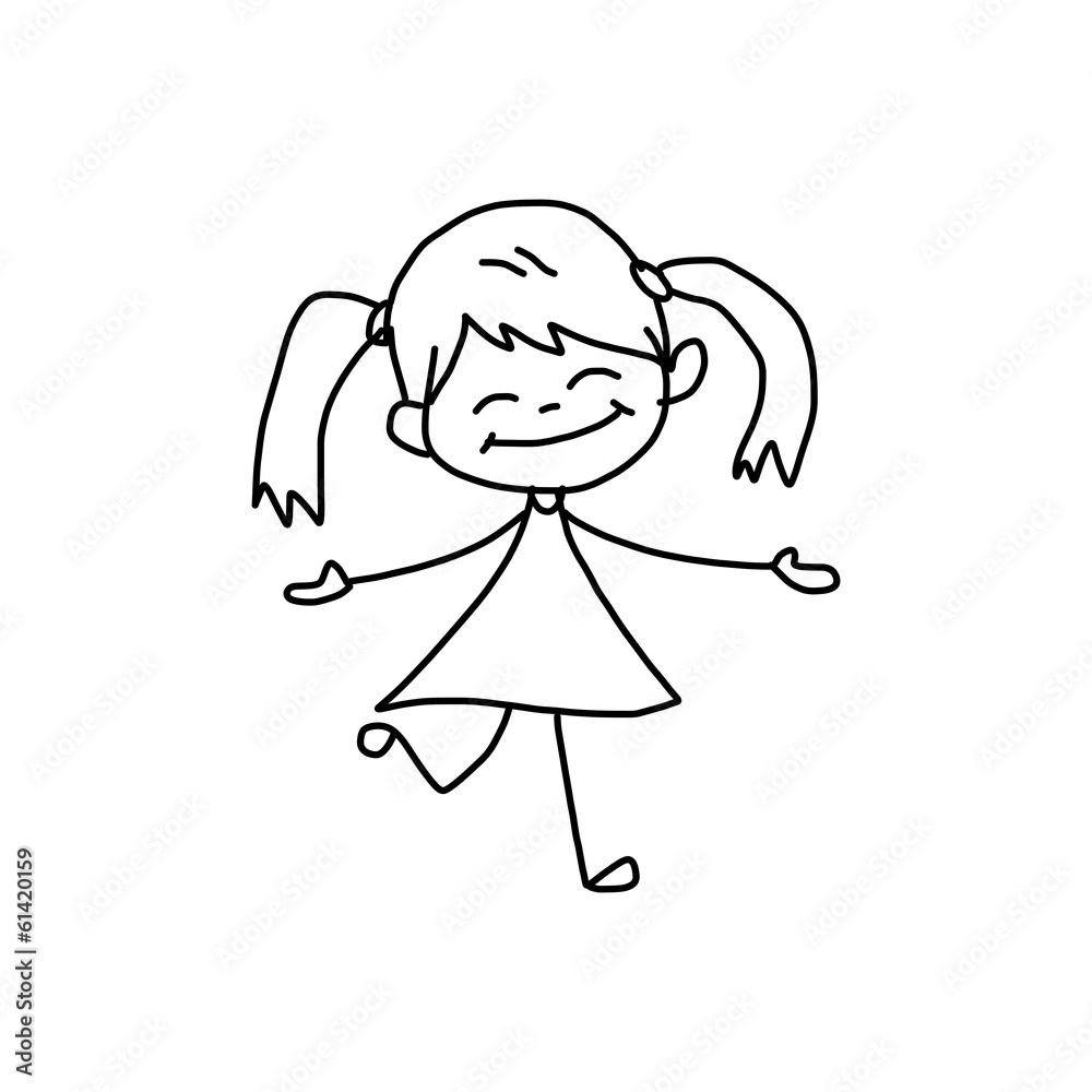 cartoon hand-drawn love cartoon hand-drawn love
