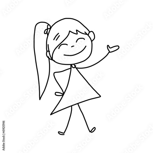 cartoon hand-drawn love