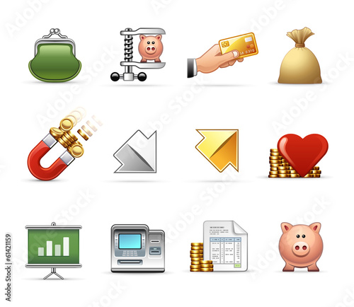 Money, Budget and Savings - Harmony Icon Set 04