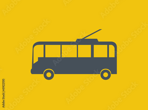 Transportation Flat Icon. Vector Pictogram. EPS 10.