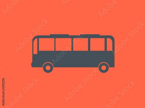 Transportation Flat Icon. Vector Pictogram. EPS 10.