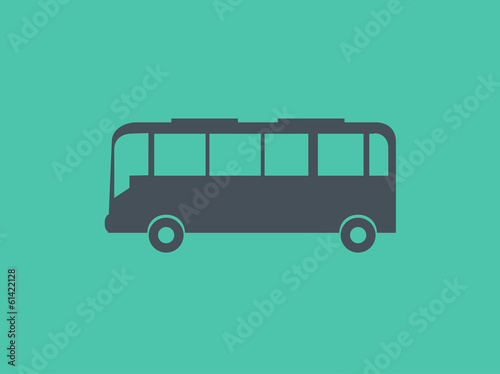 Transportation Flat Icon. Vector Pictogram. EPS 10.