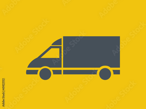 Transportation Flat Icon. Vector Pictogram. EPS 10.