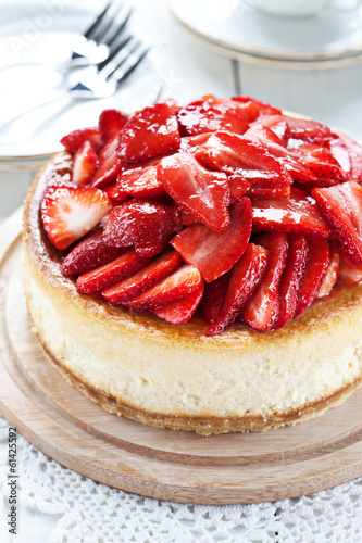 Strawberry cheesecake