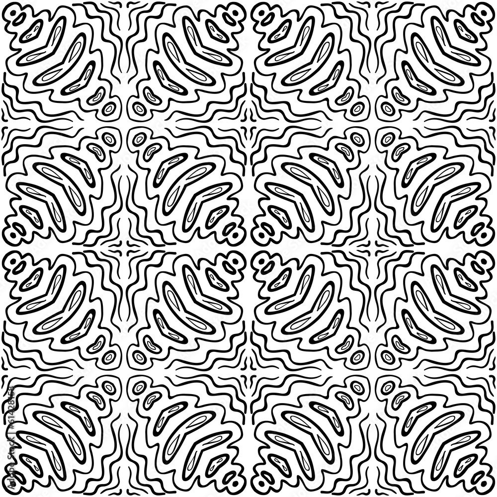 Seamless Abstract Hand Drawn Vector Pattern Seamless Abstract Hand Drawn Vector Pattern