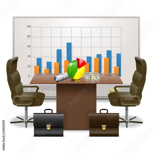 Vector Business Plan Concept