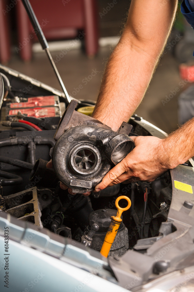 Fototapeta premium Auto Repair Shop