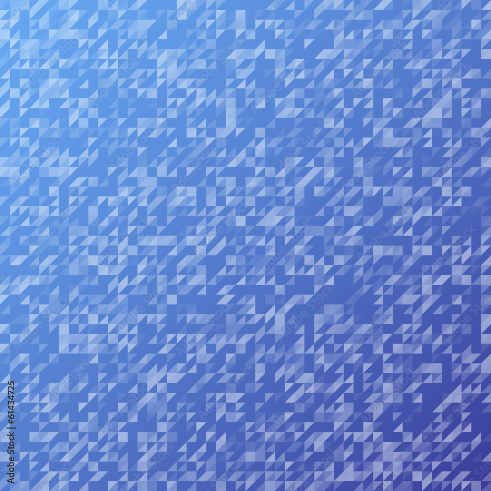 Retro orange mosaic vector pattern