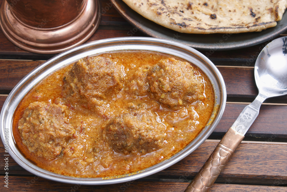 Mutton kofta curry 