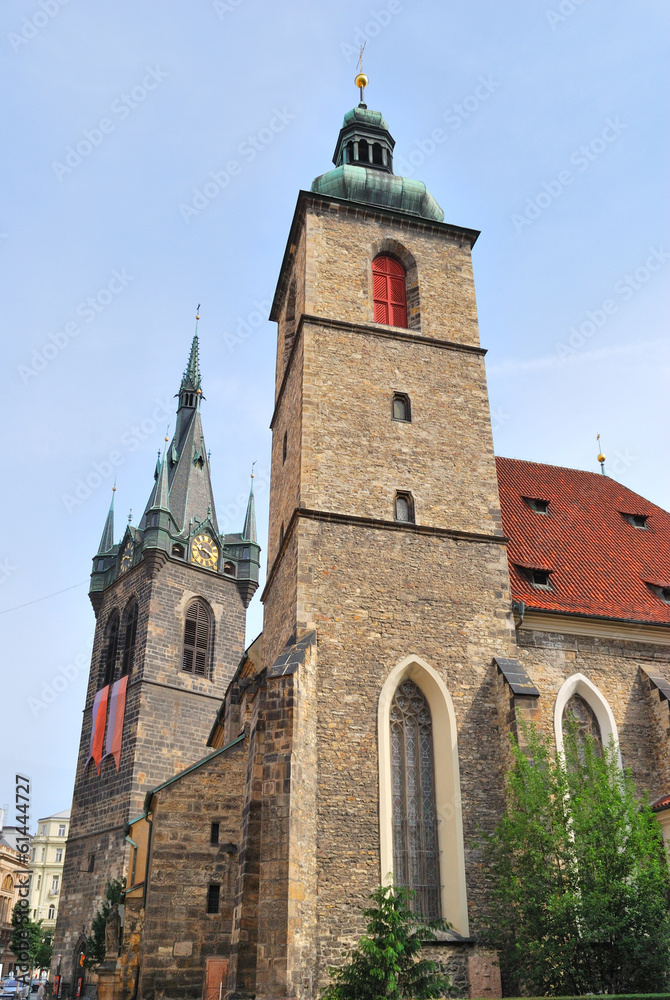 Prague. Church of St Jindrich and St.Kunguta