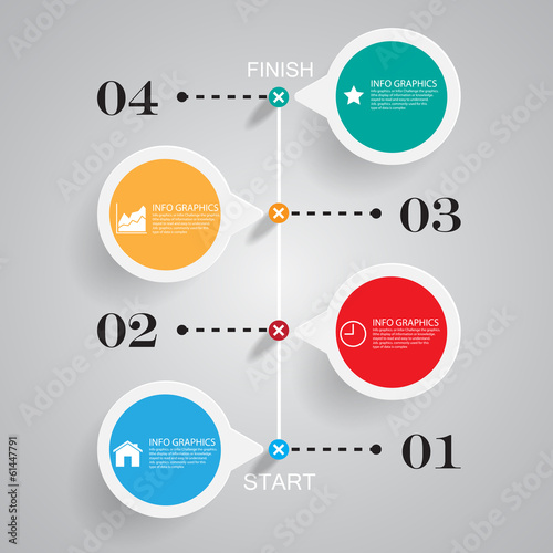Business chart success ,Illustration eps 10