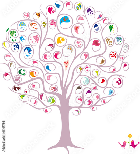 arbre d'amour
